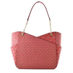 Borsa Donna Michael Kors JET SET TRAVEL Rosso 30 x 28 x 13 cm