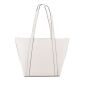 Women's Handbag Michael Kors PRATT-CREAM White 28 x 28 x 13 cm