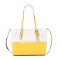Women's Handbag Michael Kors CHARLOTE Yellow 27 x 34 x 11 cm