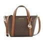 Borsa Donna Michael Kors Pratt Marrone 18 x 18 x 10 cm