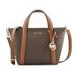 Women's Handbag Michael Kors Pratt Brown 18 x 18 x 10 cm
