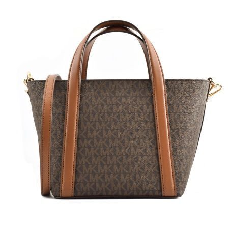 Borsa Donna Michael Kors Pratt Marrone 18 x 18 x 10 cm