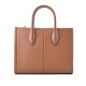 Borsa Donna Michael Kors Mirella Marrone 24 x 20 x 8 cm