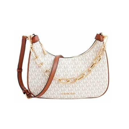 Borsa Donna Michael Kors CORA-VANILLA Grigio 27 x 21 x 7 cm