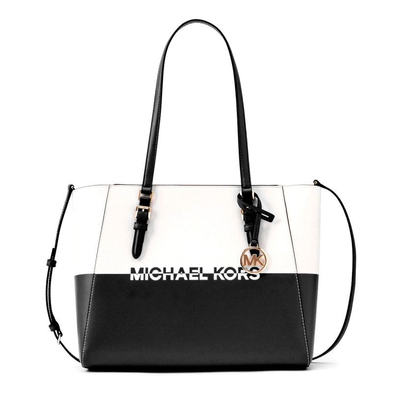 Borsa Donna Michael Kors CHARLOTE Nero 27 x 34 x 11 cm