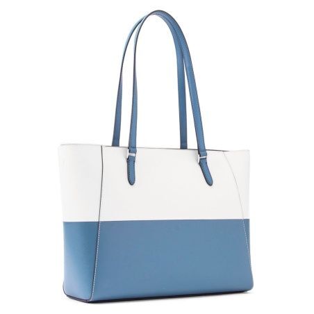 Women's Handbag Michael Kors CHARLOTE-DENIM-MULTI Blue 27 x 34 x 11 cm