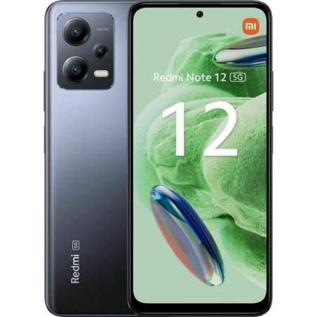 Smartphone Xiaomi Note 12 5G 128 GB Grey 6,7" 128 GB 4 GB RAM Octa Core Qualcomm Snapdragon 4 Gen 1 Black