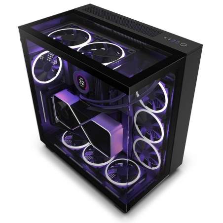 ATX Semi-tower Box NZXT H9 Elite Black