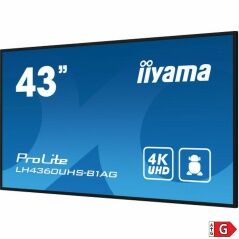 Monitor Videowall Iiyama LH4360UHS-B1AG 43" 4K Ultra HD 60 Hz