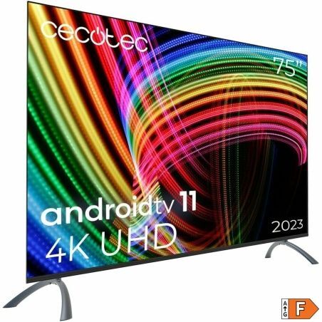 Smart TV Cecotec A3 series ALU30075 75" 4K Ultra HD HDR10 Dolby Vision