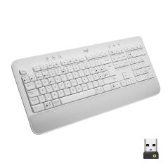 Keyboard Logitech Signature K650 White Spanish Qwerty