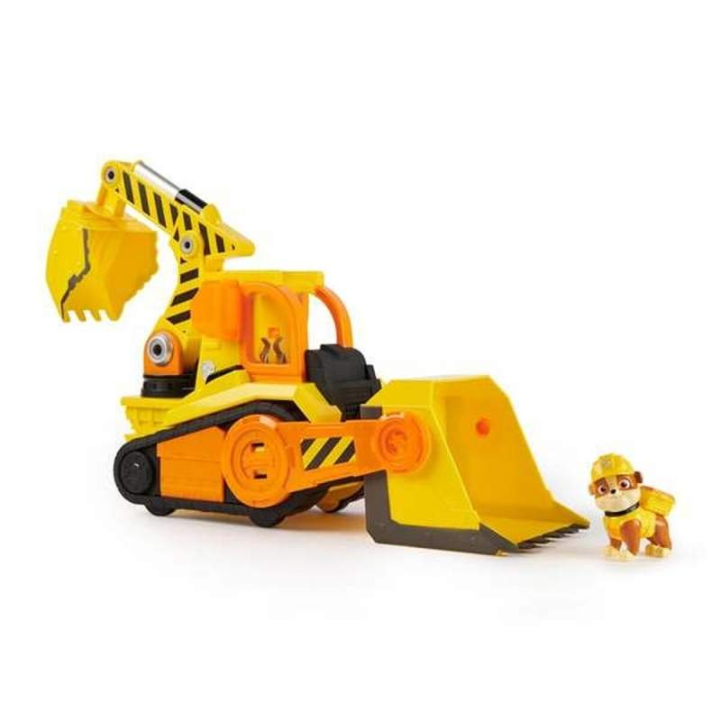 Backhoe Excavator Truck The Paw Patrol Deluxe Rubble