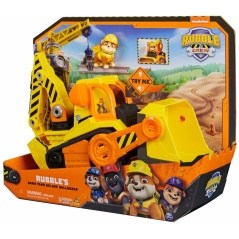 Backhoe Excavator Truck The Paw Patrol Deluxe Rubble