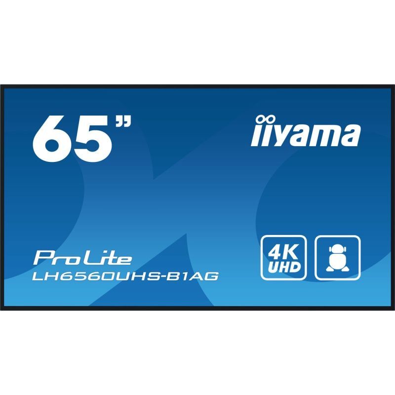 Interactive Whiteboard Iiyama PROLITE 65" 4K Ultra HD 50 Hz 60 Hz