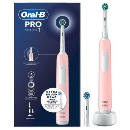 Spazzolino da Denti Elettrico Oral-B Pro 1 Rosa