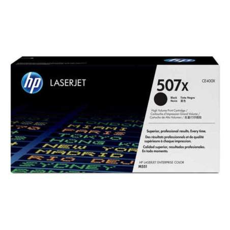 Toner Originale HP CE400X Azzurro Bianco Nero