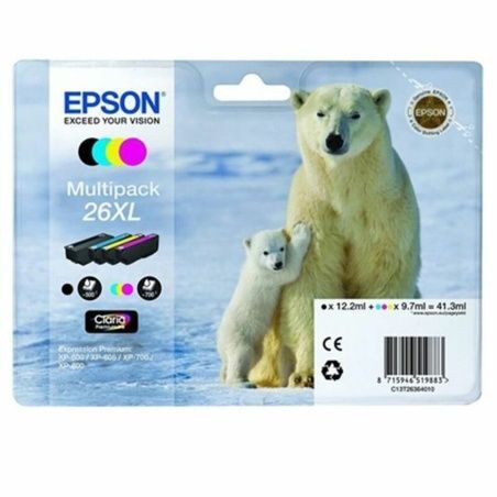 Cartuccia ad Inchiostro Originale Epson 26XL Nero