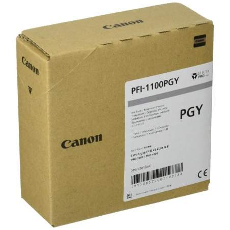 Original Ink Cartridge Canon PFI-1100PGY Grey