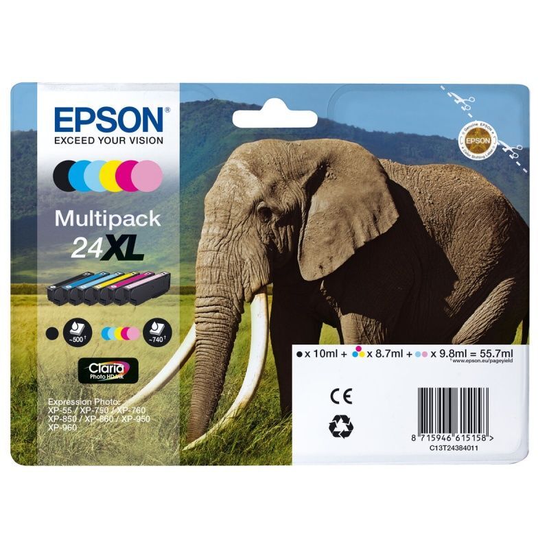 Cartuccia ad Inchiostro Originale Epson C13T15764010 24 XL