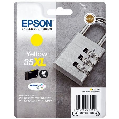 Original Ink Cartridge Epson C13T35944010 Yellow