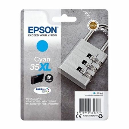 Cartuccia ad Inchiostro Originale Epson C13T35924010 Ciano