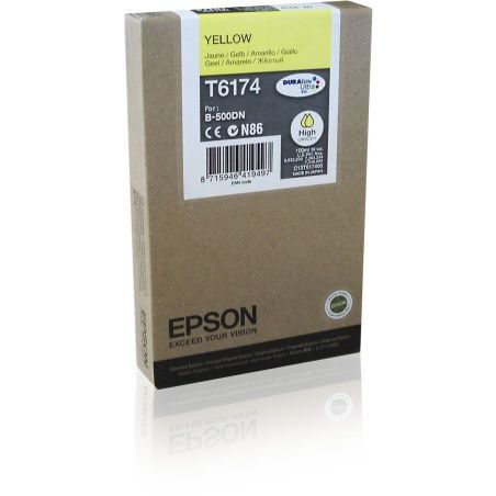 Cartuccia ad Inchiostro Originale Epson C13T617400 Giallo Nero