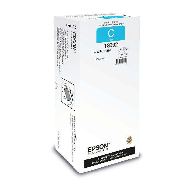 Cartuccia ad Inchiostro Originale Epson C13T869240 Ciano