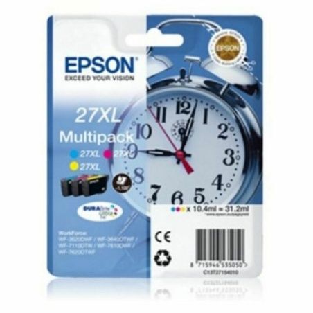 Original Ink Cartridge Epson 27XL Black Multicolour Cyan/Magenta/Yellow