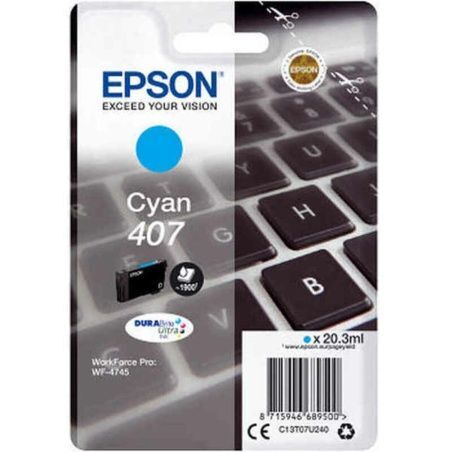 Original Ink Cartridge Epson WF-4745 Cyan