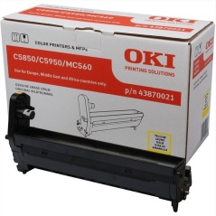 Toner OKI 43870021 Giallo Nero