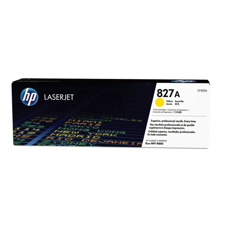 Toner Originale HP 827A Giallo