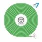 FTP Category 7 Rigid Network Cable Aisens AWG23 Green 500 m