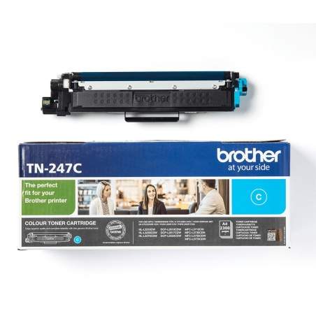 Original Toner Brother TN-247C Cyan