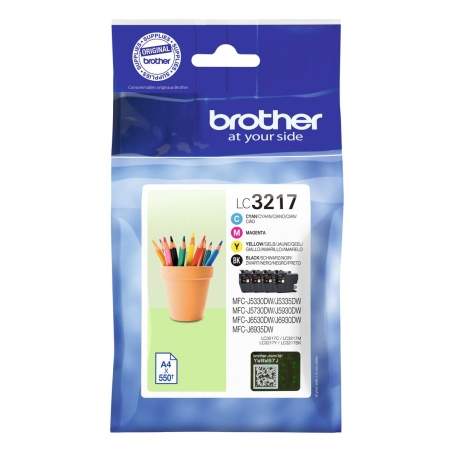 Original Ink Cartridge Brother LC3217VAL