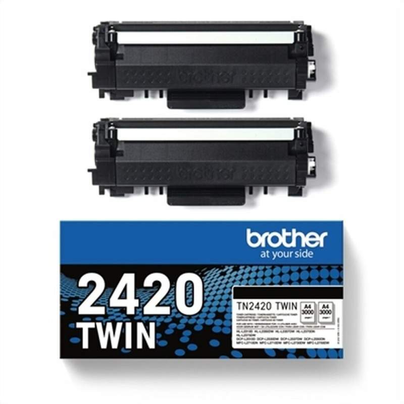 Toner Originale Brother TONER N 3K PK2 Nero