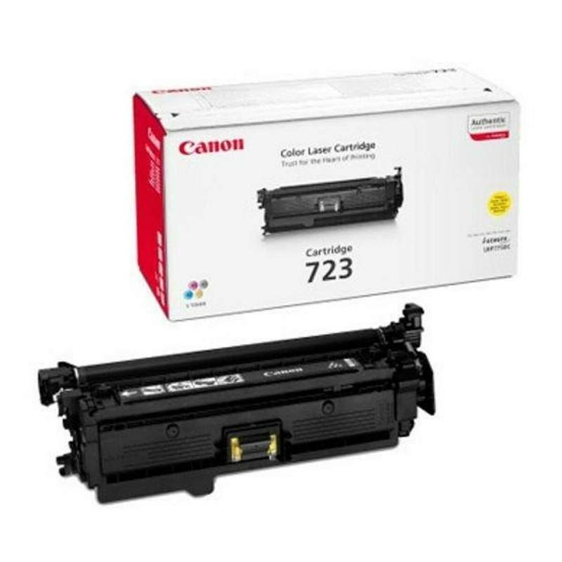 Original Toner Canon 723Y Yellow Black