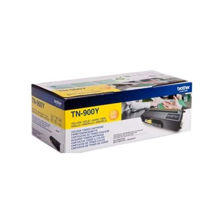 Toner Originale Brother TN-900Y Giallo Nero