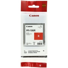 Original Ink Cartridge Canon PFI-106 R Red