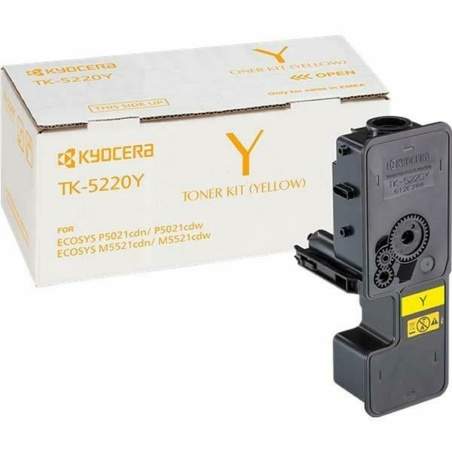 Toner Originale Kyocera TK-5220Y Giallo Nero