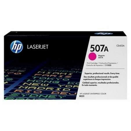 Original Toner HP 507A Red Magenta