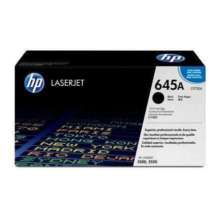 Toner Originale HP 645A Nero