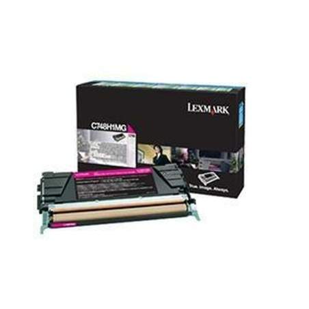 Toner Originale Lexmark C748H1MG Nero Magenta