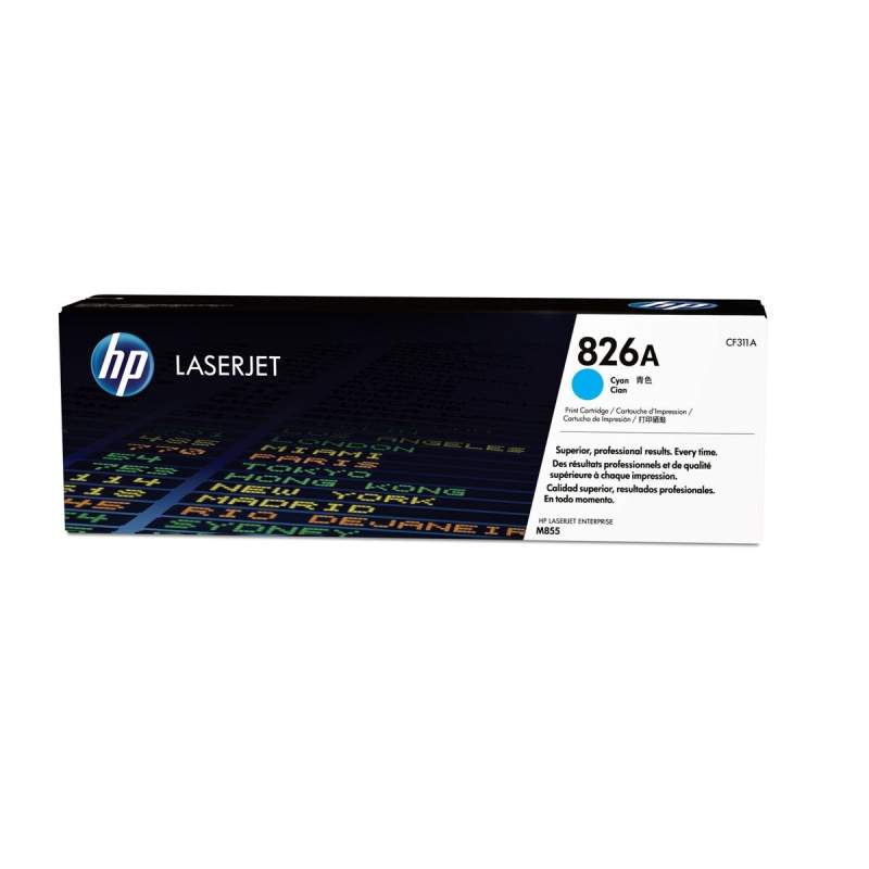 Toner Originale HP 826A Ciano