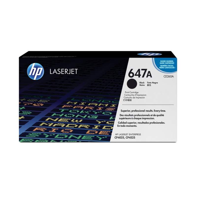 Toner HP CE260A Black