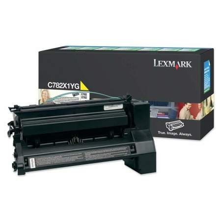 Toner Originale Lexmark C782X1YG Giallo