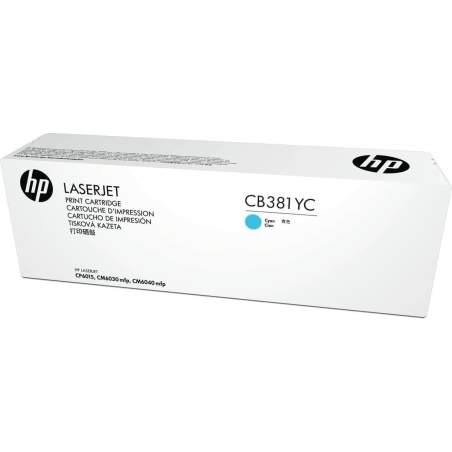 Original Toner HP CB381YC Cyan