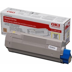 Original Toner OKI 43872305 Yellow