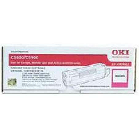 Toner Originale OKI 43324422 Nero Magenta