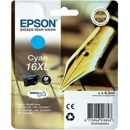 Cartuccia ad Inchiostro Originale Epson DURABRITE ULTRA INK - Nº16XL Ciano (10 Unità)