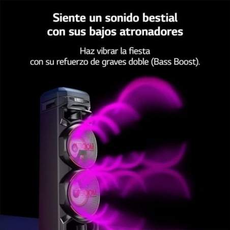 Portable Bluetooth Speakers LG RNC9 Black 700 W